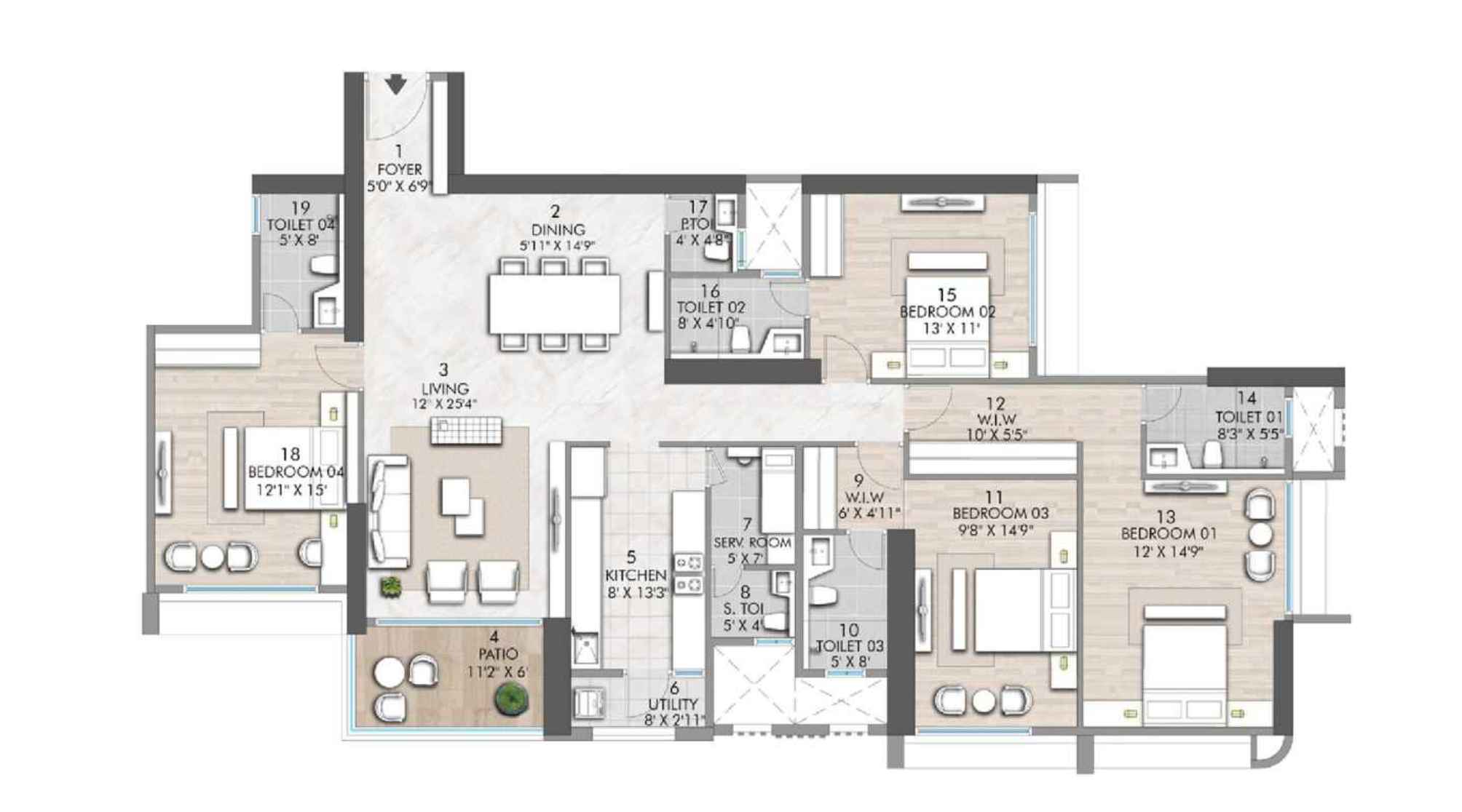Rustomjee-verdant-vistas-Floor-Plan-4BHK-1760-sqft